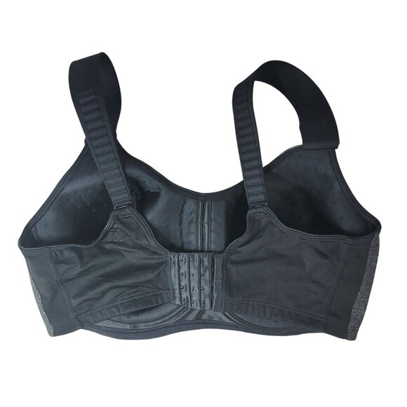 LIVI Underwire Sports Bra Black 40F Full Coverage Molded Cup Max Support Wicking - Picture 6 of 9